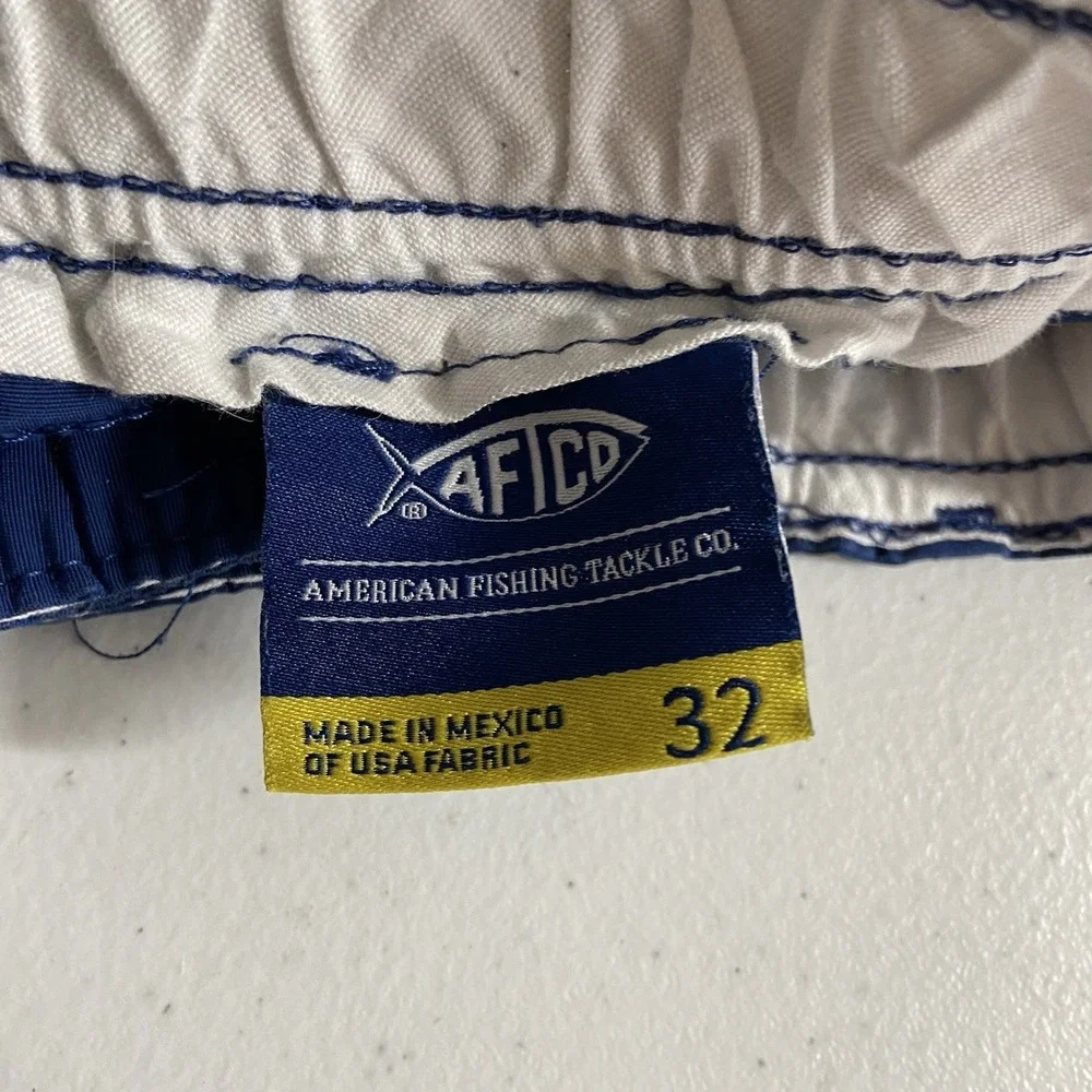 AFTCO Shorts Mens 30 Original Fishing 6